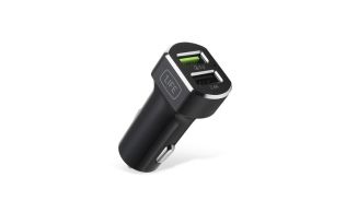 CARGADOR COCHE 1LIFE PA 2XUSB NEGRO