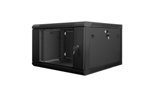ARMARIO RACK LANBERG 6U 600X600X368 AUTO ENSAMBLADO 19" HASTA 60 KG NEGRO
