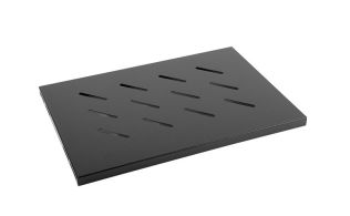 BANDEJA FIJA LANBERG 1U 496X280 MM HASTA 120 KG RACK DE 19 NEGRO