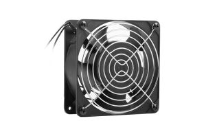 VENTILADOR 120 MM LANBERG PARA RACK 19 230V REJILLA METALICA NEGRO
