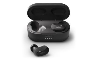AURICULARES BELKIN SOUNDFORM NEGRO BLUETOOTH CON BASE DE CARGA
