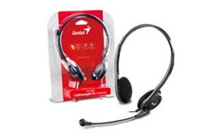 AURICULARES GENIUS PC HS-M200C MICRO CABLE NEGRO
