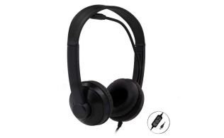 AURICULARES NILOX MICROFONO CONTROL VOL NEGRO ALAMBRICO CONEXION USB