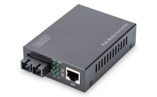 CONVERSOR DE MEDIOS DIGITUS POE MULTIMODO 1000 BASE-T A 1000 BASE-TX SC 0,5KM