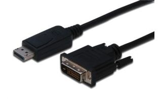 CONVERSOR DIGITUS VIDEO DISPLAYPORT DP-DVI (24+1) M/M 5M DP 1.1A CE SW