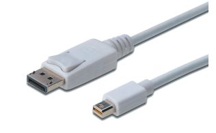 CONVERSOR DIGITUS VIDEO DisplayPort mini DP-DP M/M 2m w/interlock DP blanco
