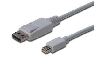 CONVERSOR DIGITUS VIDEO DisplayPort mini DP-DP M/M 3m w/interlock DP blanco