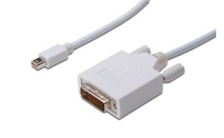 CONVERSOR DIGITUS VIDEO MINI DP-DVI (24+1) M/M 1M DP 1.1A COMPATIBLE CE WE