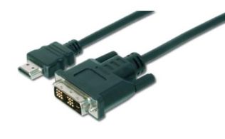 CONVERSOR DIGITUS VIDEO HDMI tipo A-DVI (18+1) M/M 10m Full HD sw