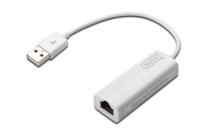 CONVERSOR HUB DIGITUS USB 2.0 USB-A Macho 1X RJ-45 10/100MBPS
