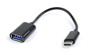 CABLE ADAPTADOR GEMBIRD USB 2.0 TIPO C MACHO A A HEMBRA