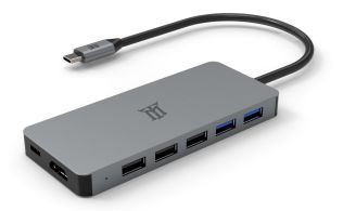 HUB MAILLON PREMIUM TIPO C 3.1 TO HDMI 4K ALUMINIO 11.1