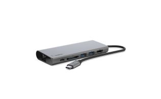 HUB BELKIN TIPO C A 2x USB/ A 1x TIPO C 1x HDMI 1x GBE 1x SD GRIS