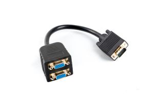 ADAPTADOR LANBERG VGA/VGA X2 20CM