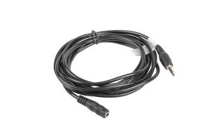 CABLE ESTEREO LANBERG JACK 3.5 MM MACHO/JACK 3.5MM HEMBRA 3M NEGRO