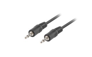 CABLE ESTEREO LANBERG JACK 3.5MM MACHO/JACK 3.5MM MACHO 3M NEGRO