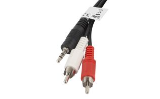 CABLE ESTEREO LANBERG JACK 3.5MM/2X RCA MACHO 2M