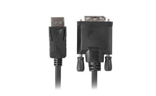 CABLE DISPLAYPORT LANBERG MACHO/DVI-D MACHO 24+1 1.8M NEGRO