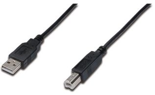 CABLE DIGITUS USB, TIPO A - B M/M 1.8M USB 2.0 SUITABLE SW