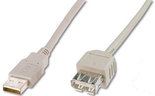 CABLE DIGITUS EXTENSION USB 2.0 TIPO A M/H 1,8m be