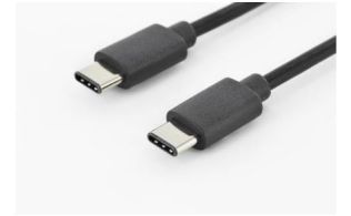 CABLE DIGITUS USB TIPO C TO C M/M 1,8M 3A 480 MB VERSION 2.0 NEGRO