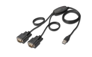 CABLE DIGITUS 1.5M USB 2.0 A CABLE  RS232*2 CHIPSET FT2232H