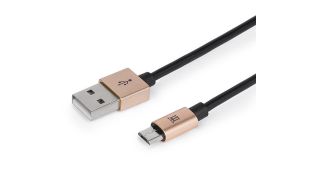 CABLE MAILLON PREMIUM MICRO USB 2.4 ALUMINIO DORADO 1M