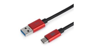 CABLE MAILLON PREMIUM TIPO C 3.0 ALUMINIO ROJO 1M