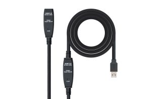 CABLE USB 3.0 NANOCABLE PROLONGADOR, C/A A/M-A/H 15M