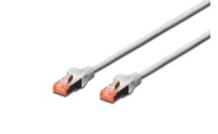 CABLE DIGITUS S-FTP CAT 6 CU LSZH AWG 27/7 LENGHT 2M 10 PCS GRIS