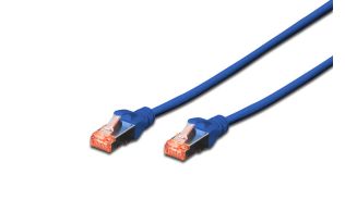 CABLE DIGITUS S-FTP CAT 6 CU LSZH AWG 27/7 LENGHT 2M 10 PCS AZUL
