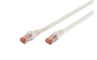 CABLE DIGITUS S-FTP CAT 6 CU LSZH AWG 27/7 LENGHT 2M 10 PCS BLANCO