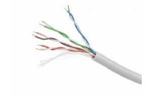 CABLE RED GEMBIRD UTP CAT5E COBRE LIBRE ALOGENO BOBINA 305M