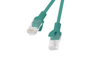 LATIGUILLO LANBERG CAT.5E UTP 0.25M VERDE