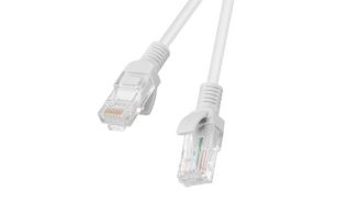 LATIGUILLO LANBERG CAT.5E UTP 0.25M PACK 10 UDS GRIS