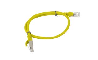 LATIGUILLO LANBERG CAT.5E UTP 0.5M AMARILLO