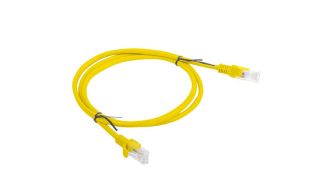 LATIGUILLO LANBERG CAT.5E UTP 1M AMARILLO