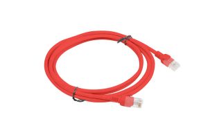LATIGUILLO LANBERG CAT.5E UTP 2M ROJO
