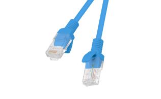 LATIGUILLO LANBERG CAT.6 UTP 0.25M AZUL
