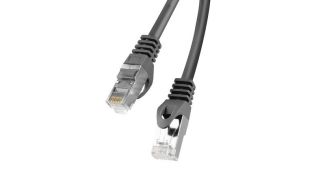 LATIGUILLO LANBERG CAT.6 FTP 1M NEGRO