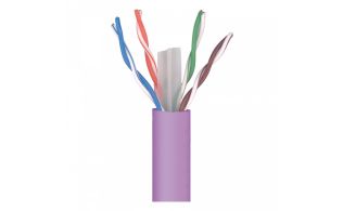 CABLE DATOS TELEVES U/UTP CAT 6 DCA CU LSFH 6,2 MM VIOLETA