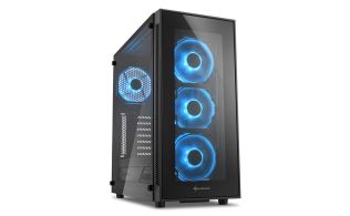 CAJA SHARKOON TG5 ATX 2XUSB3.0 2XUSB2.0 SIN FUENTE AZUL