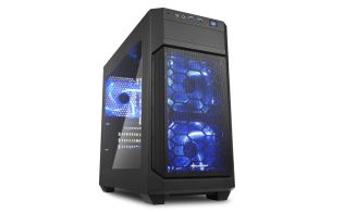 CAJA SHARKOON V1000  WINDOW MATX 2XUSB3.0 SIN FUENTE
