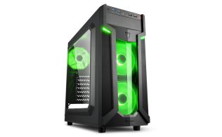 CAJA SHARKOON VG6-W ATX 2XUSB3.0 SIN FUENTE GREEN
