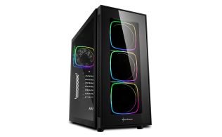 CAJA SHARKOON TG6 ATX 2XUSB3.0 2XUSB2.0 SIN FUENTE RGB