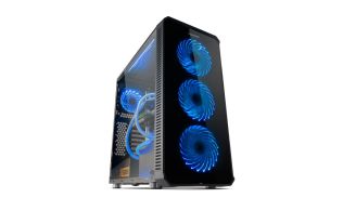 CAJA NOX HUMMER TGX ATX 2XUSB3.0 2XUSB2.0 NEGRO RGB
