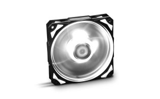 VENTILADOR CAJA NOX H-FAN LED 120MM NEGRO LED BLANCO