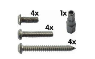 ACCESORIO MOBOTIX SECURITY SCREW SET WITH ALLEN BIT FOR M1X/M2X