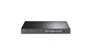 SWITCH TP-LINK 16 PUERTOS 100MBP + 2 PUERTOS GB UNMANAGED