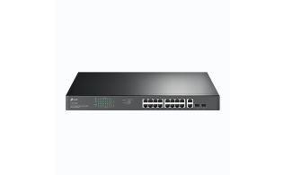 SWITCH TP-LINK 18-PORT GIGABIT RACKMOUNT  SWITCH WITH 16-PORT POE+